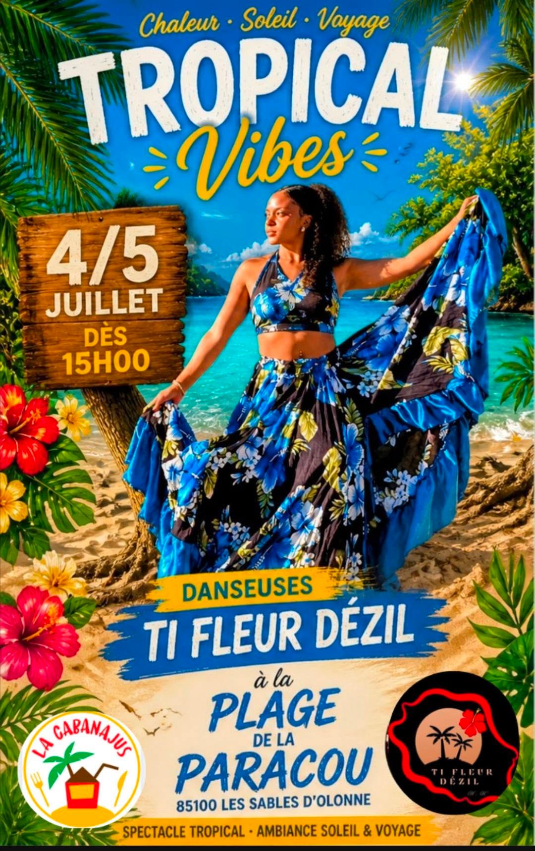Tropical Vibes - Ti Fleur Dézil