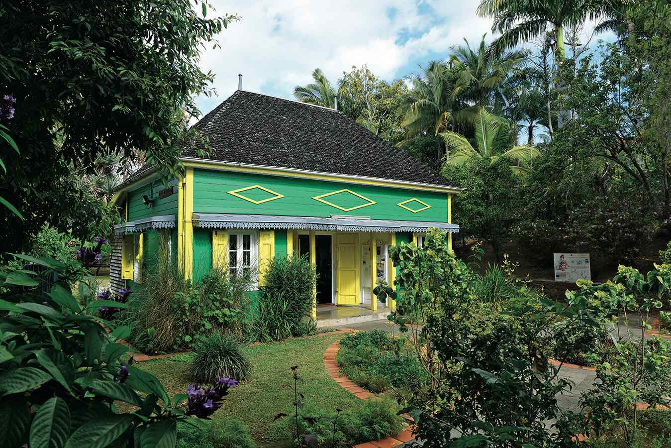 Case créole traditionnelle de La Réunion